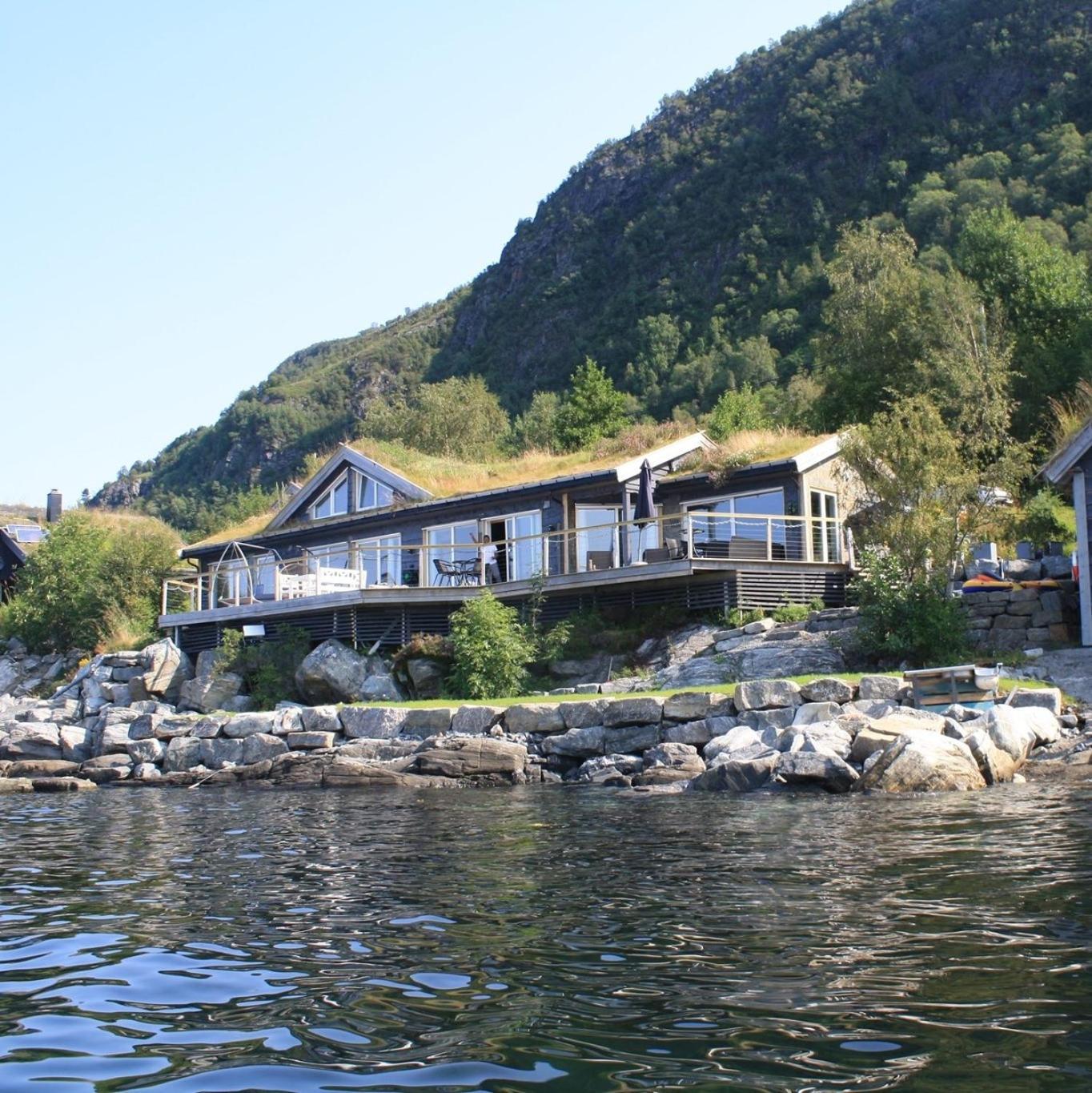 Smastranda Fjord Lodge Aheim Exterior foto